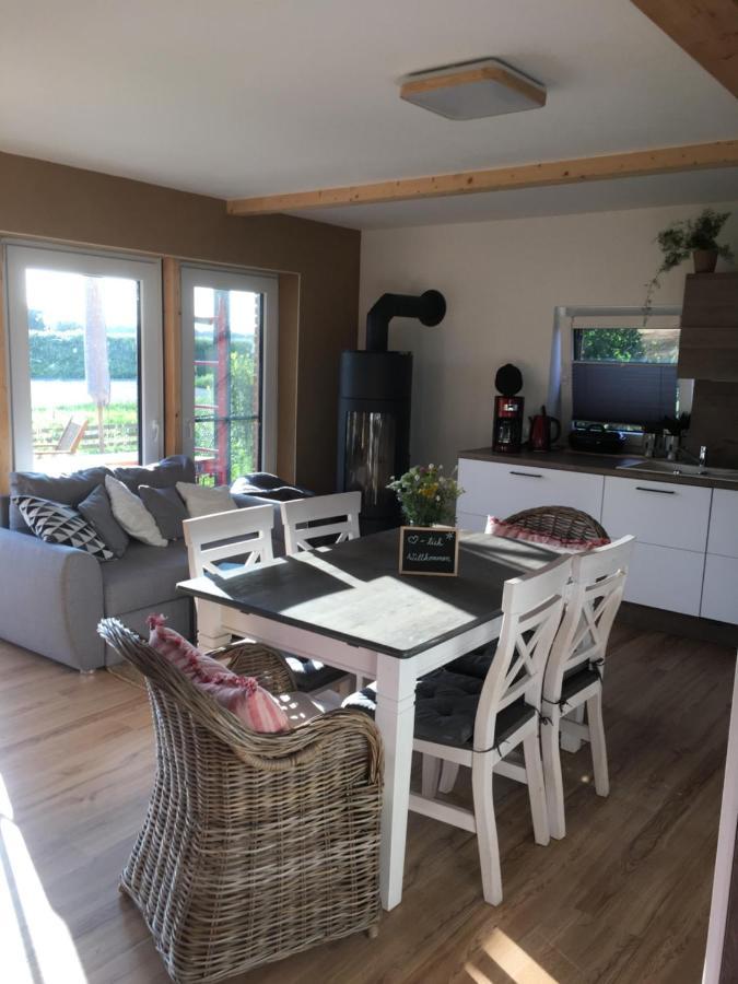 Elbauen-Chalet Cumlosen Exteriör bild