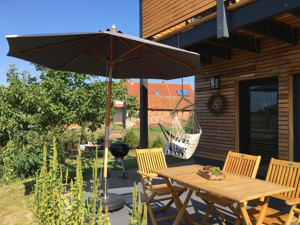 Elbauen-Chalet Cumlosen Exteriör bild
